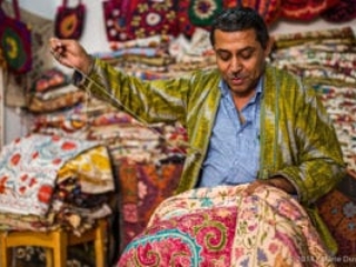 Bukhara, suzani maker