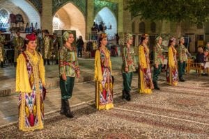 Bukhara, traditional dancers