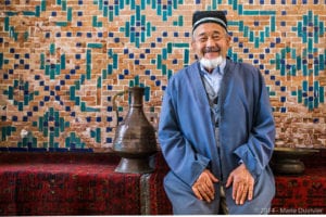 Samarkand, smile at Registan