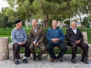 Tashkent, afternoon chat