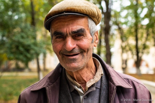 Quba, smile in a park