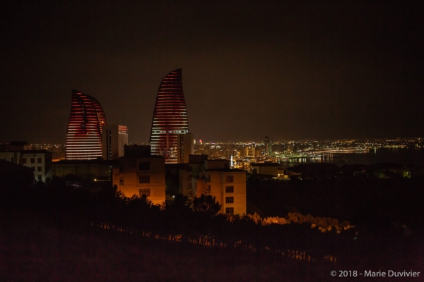 Baku, Flame towers