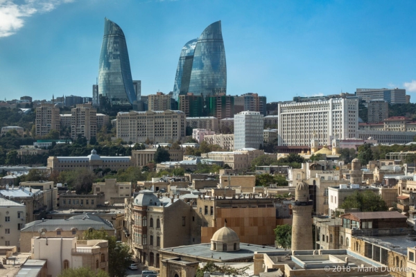 Baku, view from the Maiden's tower