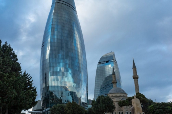 Baku, Flame towers