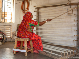 Bhujodi village, local house