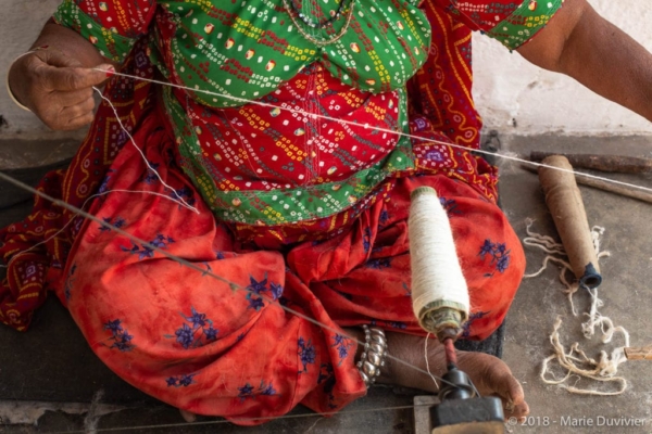 Bhujodi village, local house