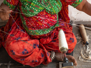 Bhujodi village, local house