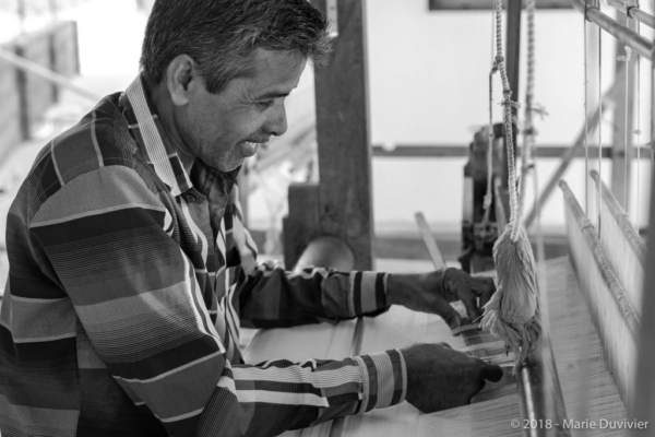 Bhujodi village, weaving workshop