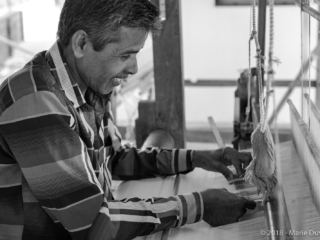 Bhujodi village, weaving workshop