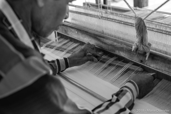 Bhujodi village, weaving workshop