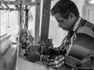 Bhujodi village, weaving workshop
