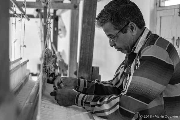 Bhujodi village, weaving workshop