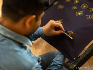 Nirona village, Rogan art