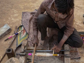 Nirona village, lacquerware