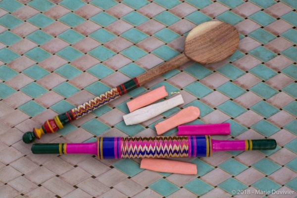 Nirona village, lacquerware
