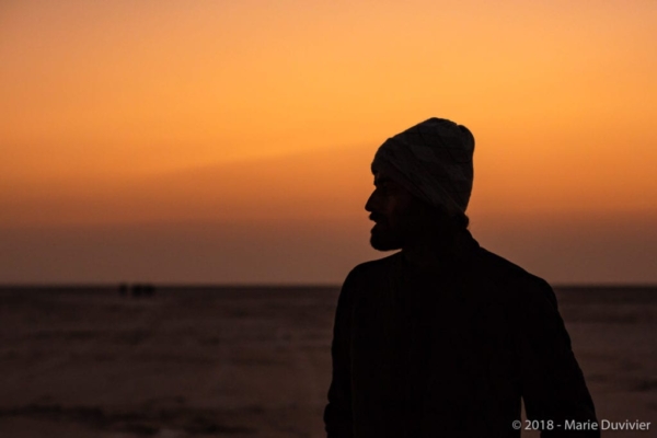 Sunrise in the Rann of Kutch