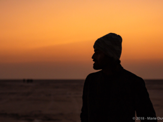 Sunrise in the Rann of Kutch