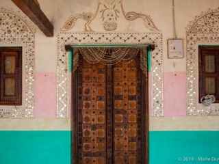 Rann of Kutch region, traditional house entrance