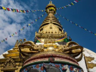 Swayambunath stupa