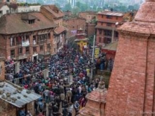 Bhaktapur, Bisket Jatra festival
