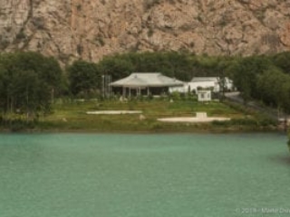 Iskanderkul lake, one of the President's dachas