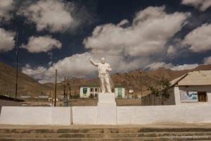 Statue in Murghab...I think I recognise him :-)