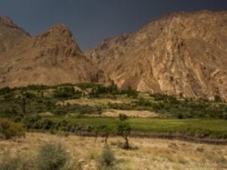 Road from Wakhan Valley to Khorog (what you see is Afghanistan)