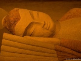 Dushanbe, National Museum of Tajikistan, Sleeping Buddha