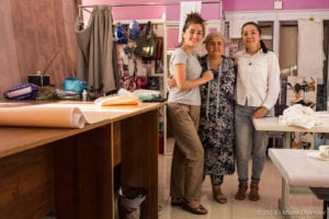 Dushanbe, seamstress workshop