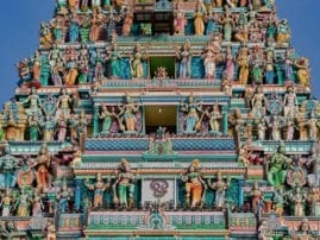 Punkudutivu Island, hindu temple