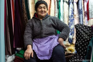 Shymkent, textile market