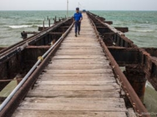 Mannar island, Talaimannar pier