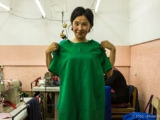 Bishkek, garment factory