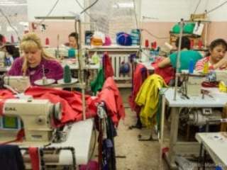 Bishkek, garment factory