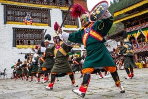 Paro, Tshechu (tibetan buddhist festival)