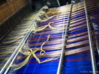 Varanasi, saree factory