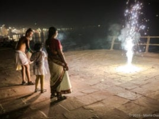 Varanasi, diwali celebration