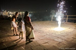 Varanasi, diwali celebration