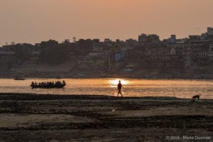 Varanasi, from the other side of river Ganges
