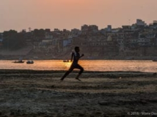 Varanasi, from the other side of river Ganges