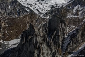 Annapurna, seen from an ultralight aircraft