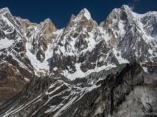 Annapurna, seen from an ultralight aircraft