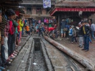 Bhaktapur, Bisket Jatra festival