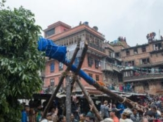 Bhaktapur, Bisket Jatra festival