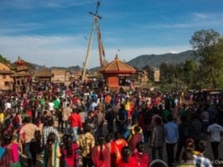 Bhaktapur, Bisket Jatra festival