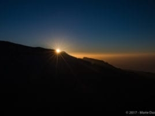Jebel Shams, sunrise