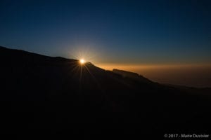 Jebel Shams, sunrise