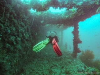 Coron bay, WW2 shipwreck scuba diving