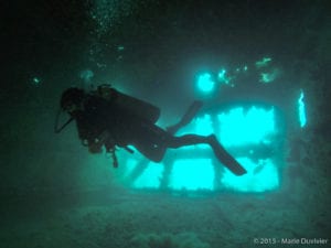 Coron bay, WW2 shipwreck scuba diving