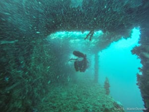 Coron bay, WW2 shipwreck scuba diving